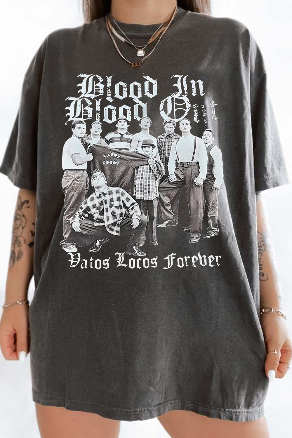 Blood in, blood out women T-shirt