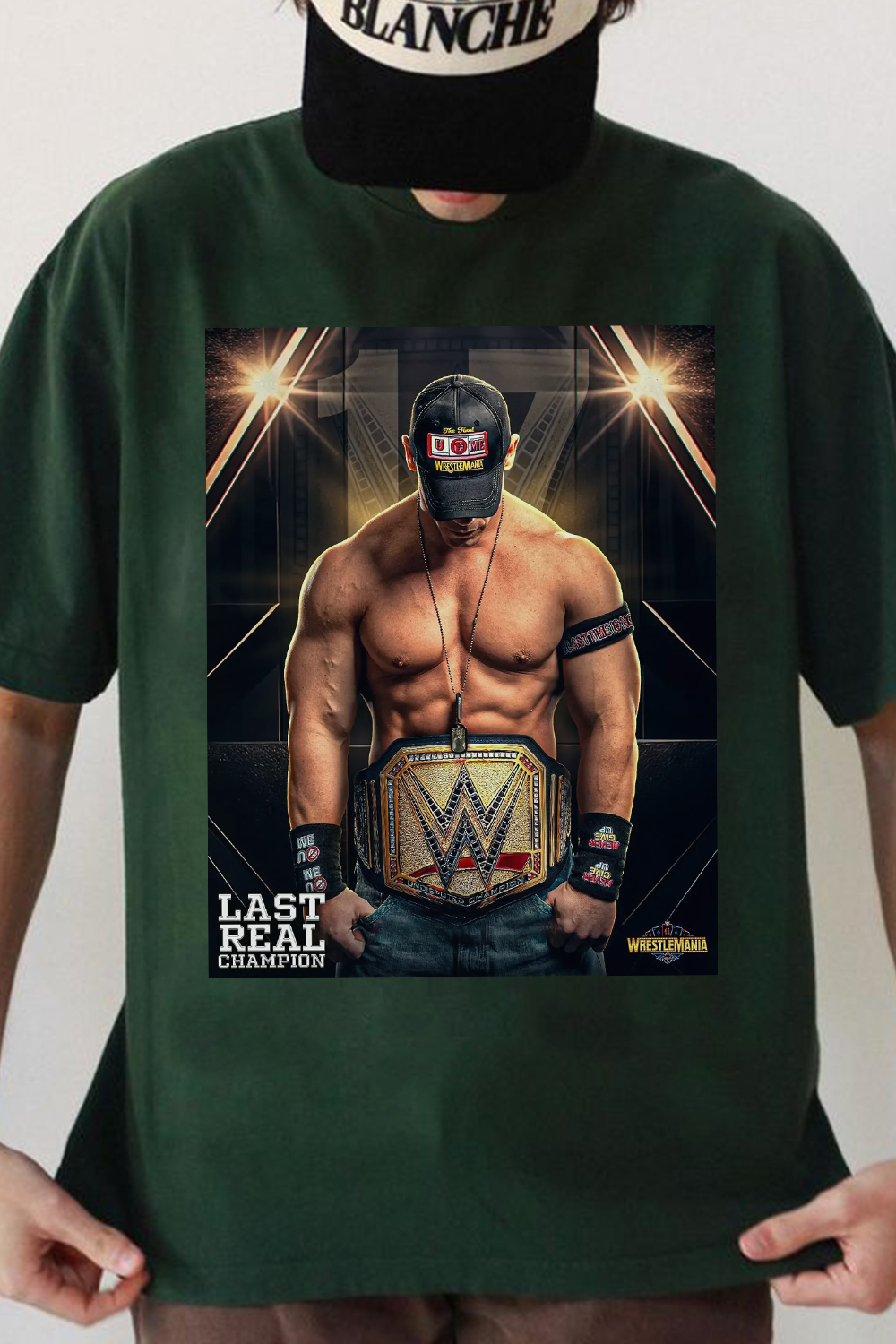 Last Real Champion tee