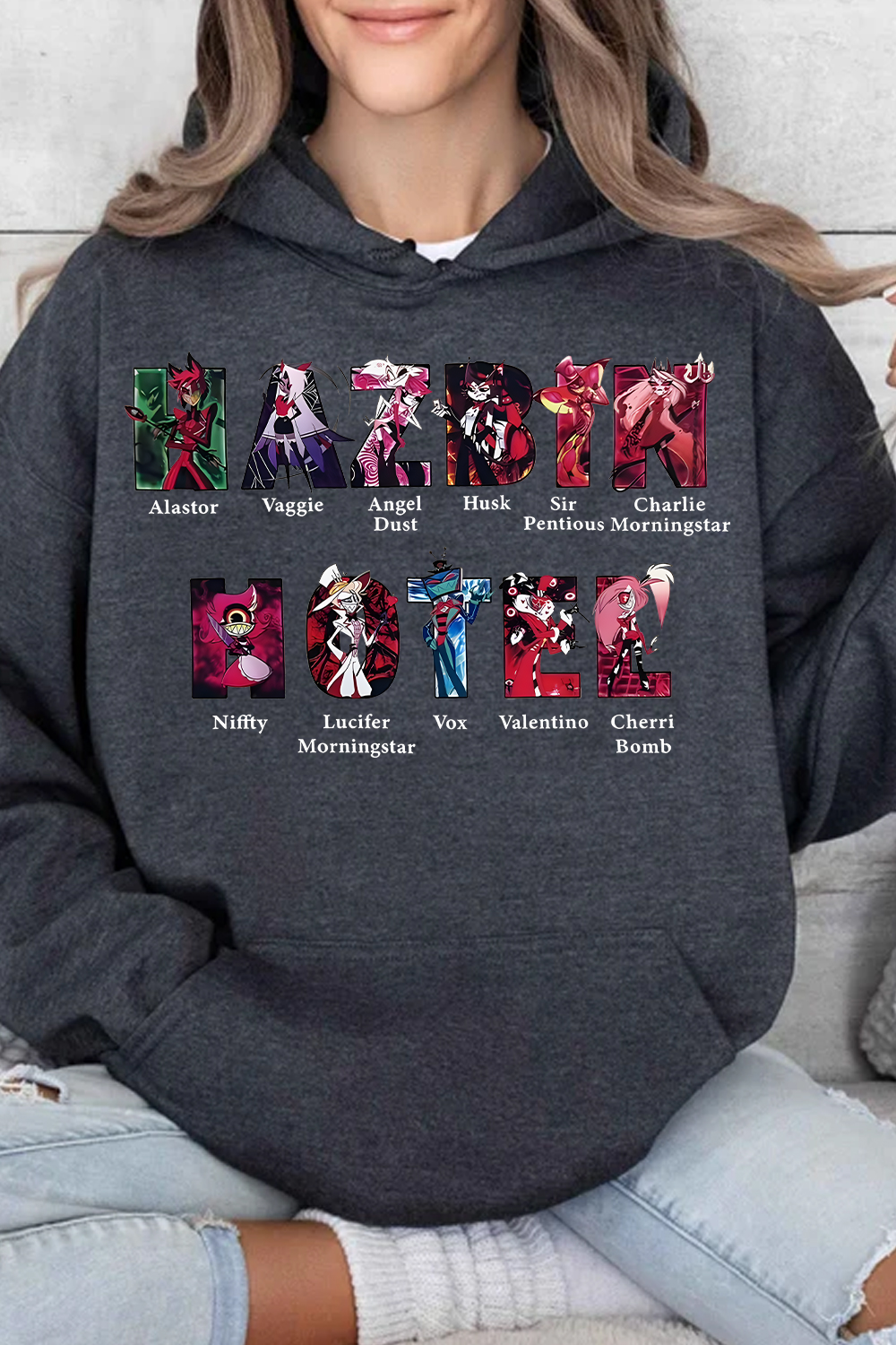Hazbinhotel Hoodie For Women