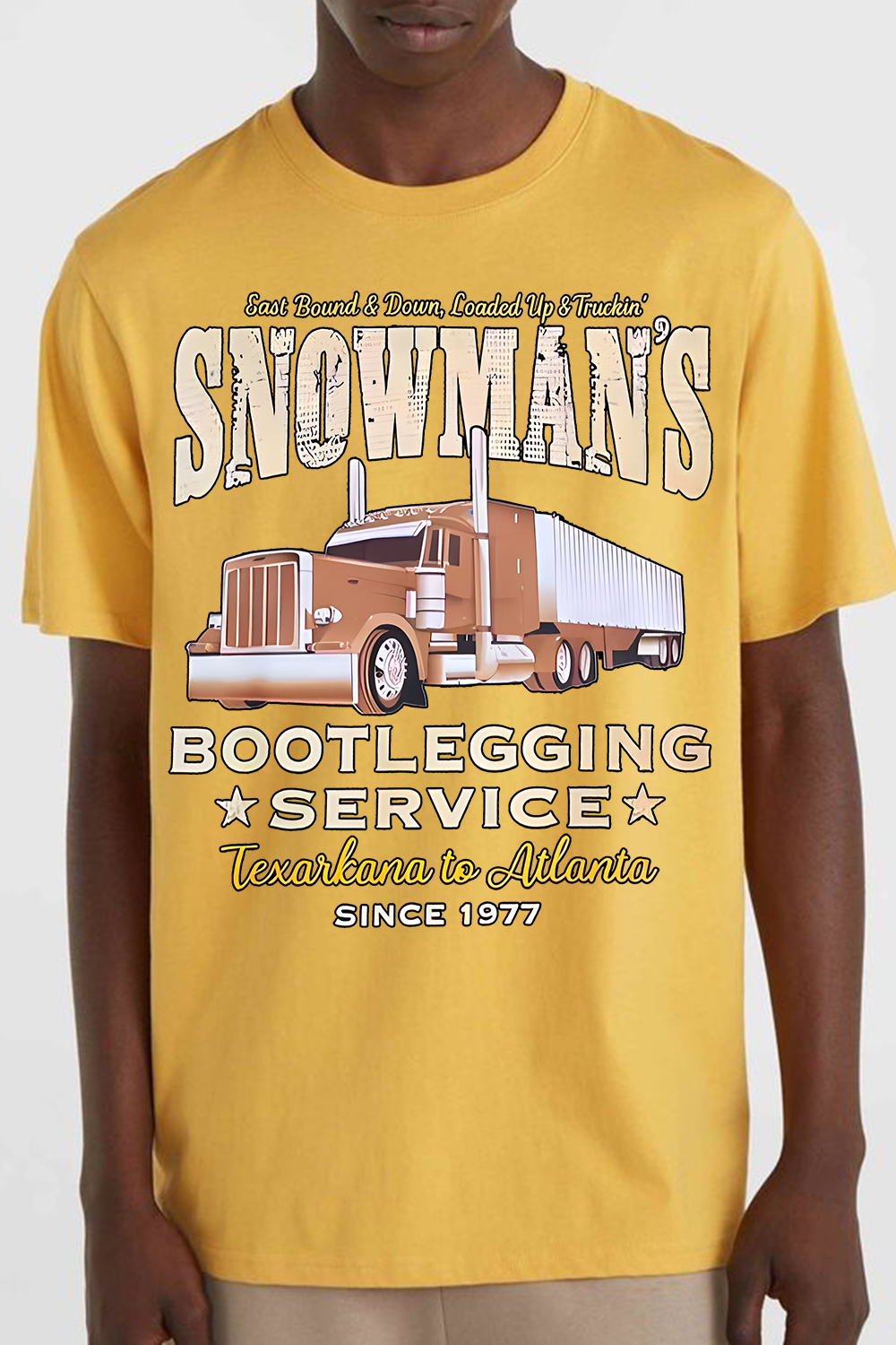 Smokey and the Bandit Snowman Tee