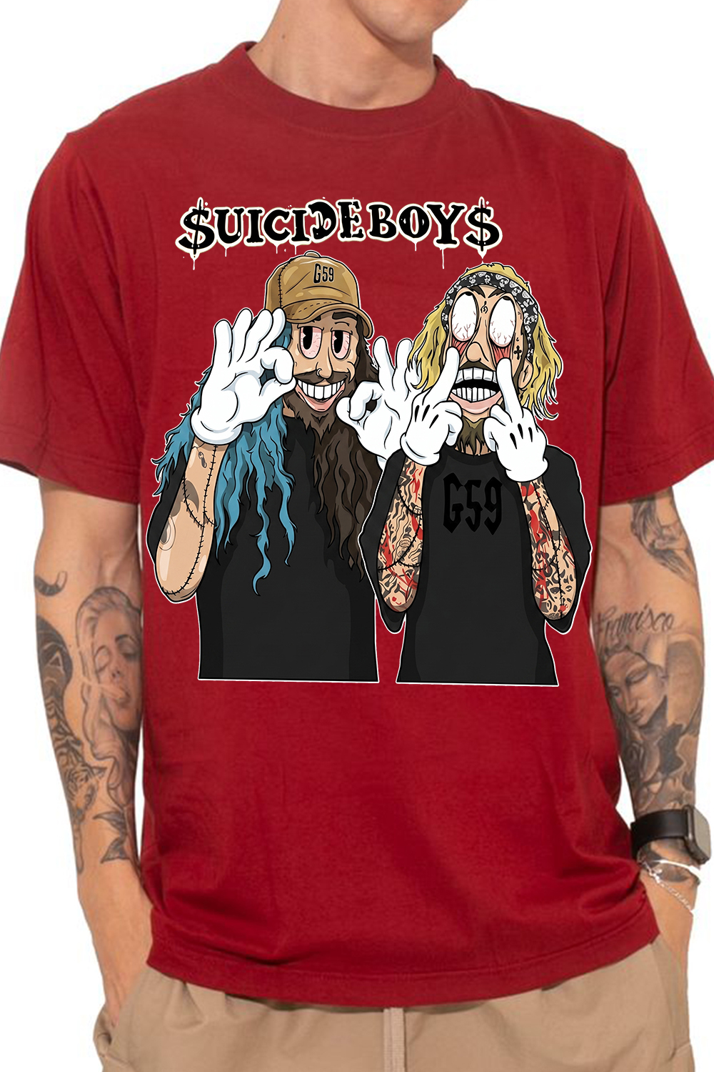Vicideboys Music Tee