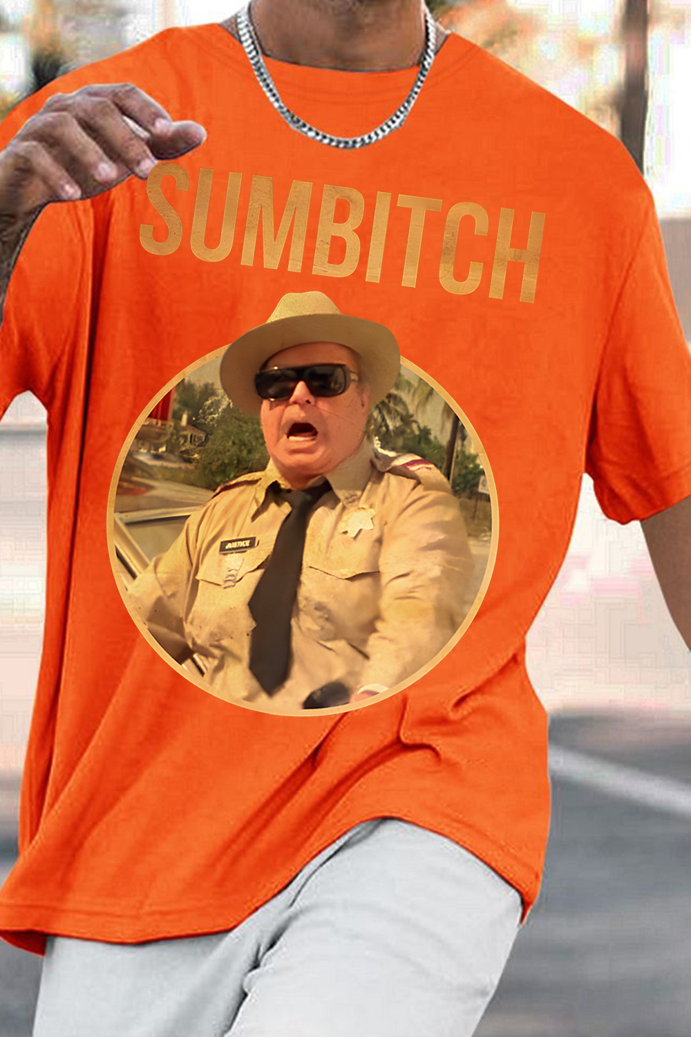 POLICE SUMBITCH JUSTICE SMOKEY Bandit T-Shirt