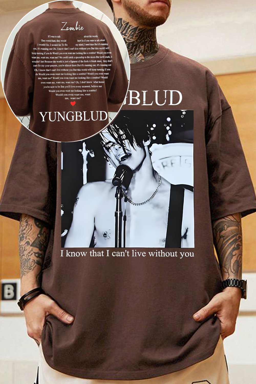 Yungblud & Zombie Shirt For Men