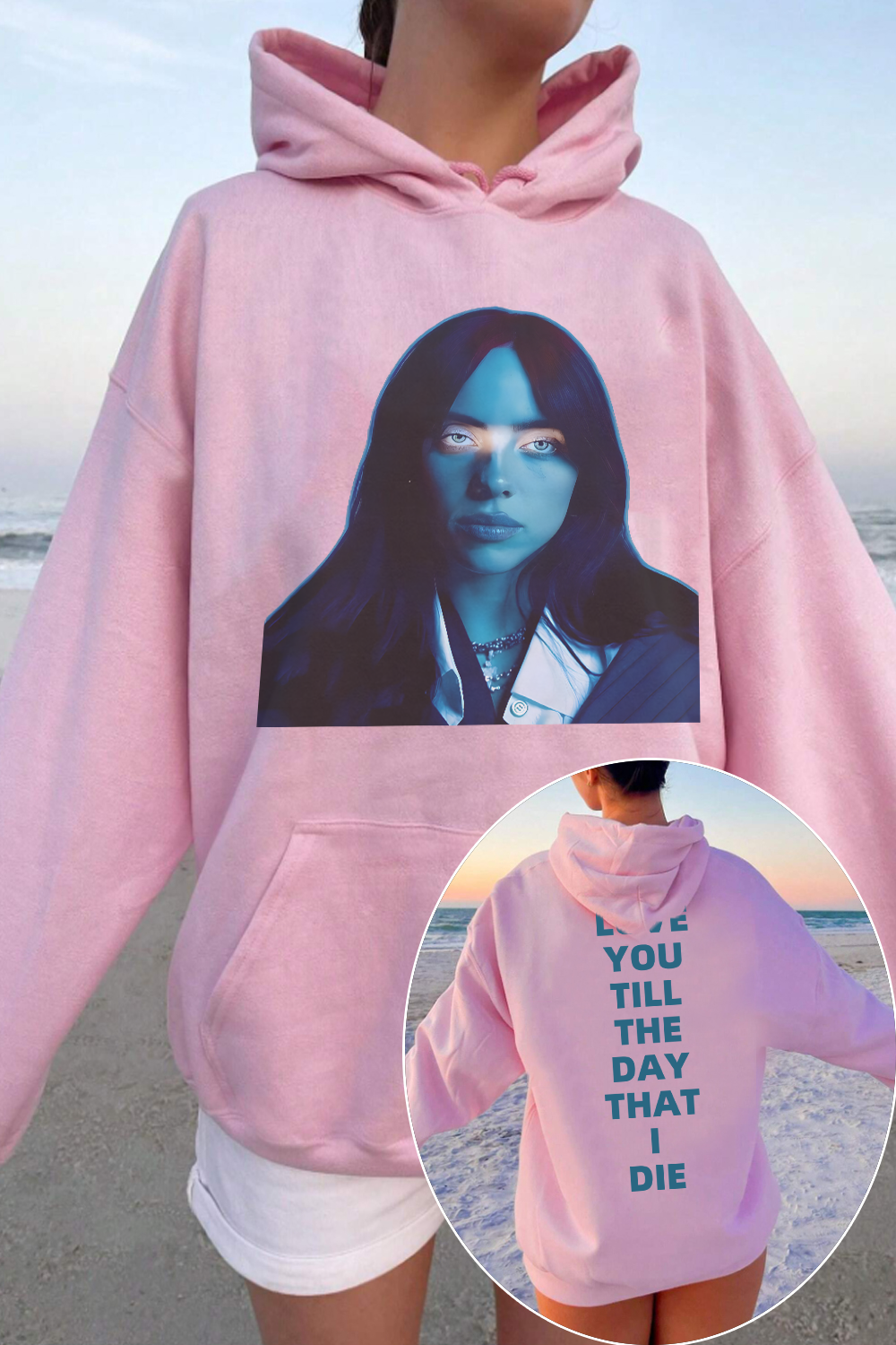 Billie Inspired Tour 2026 Style Hoodie