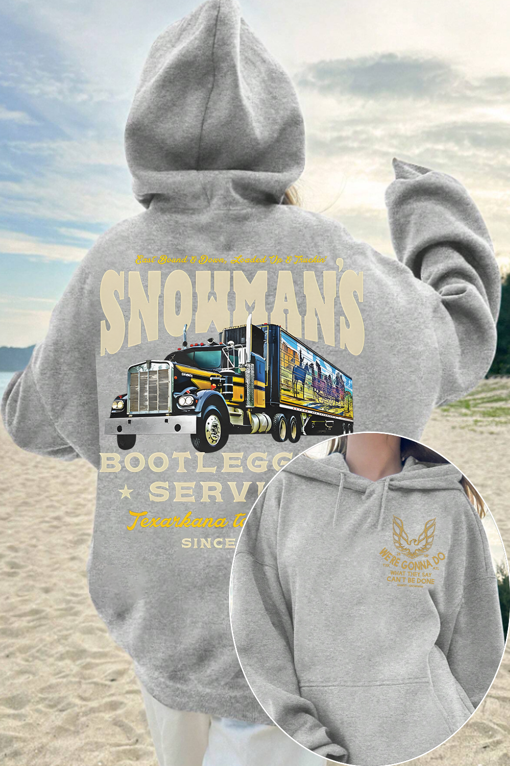 Smokey and the Bandit Movie Hoodie For Women