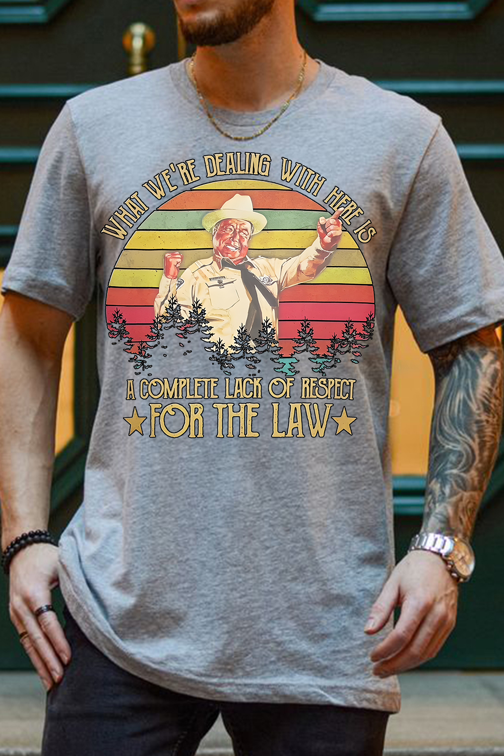 Jackie Gleason Smokey And The Bandit Tee