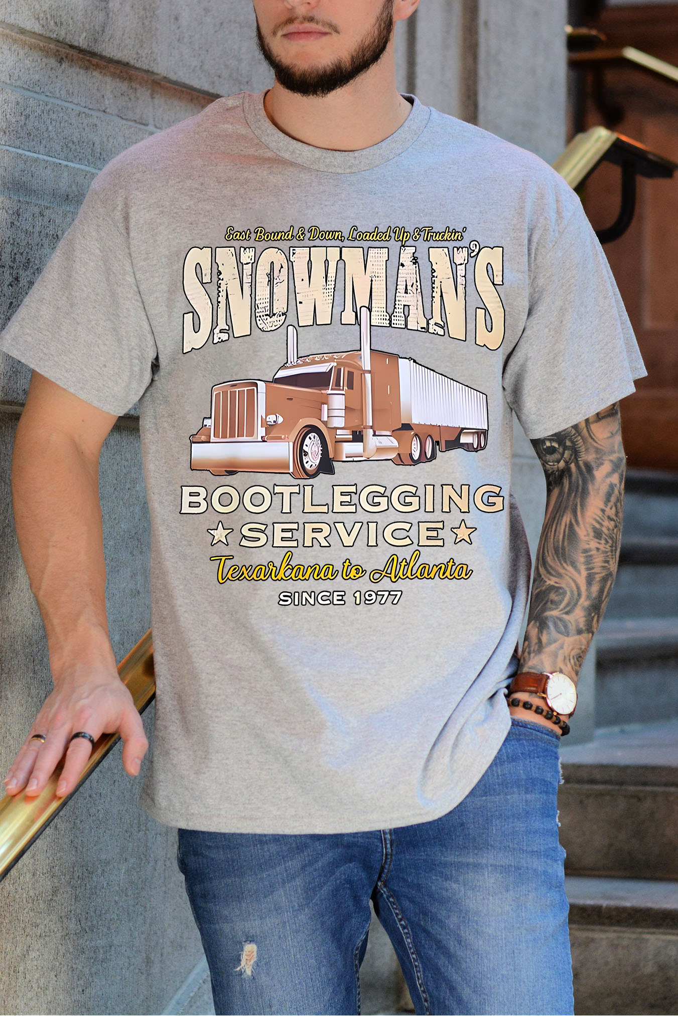 Smokey and the Bandit Snowman Tee