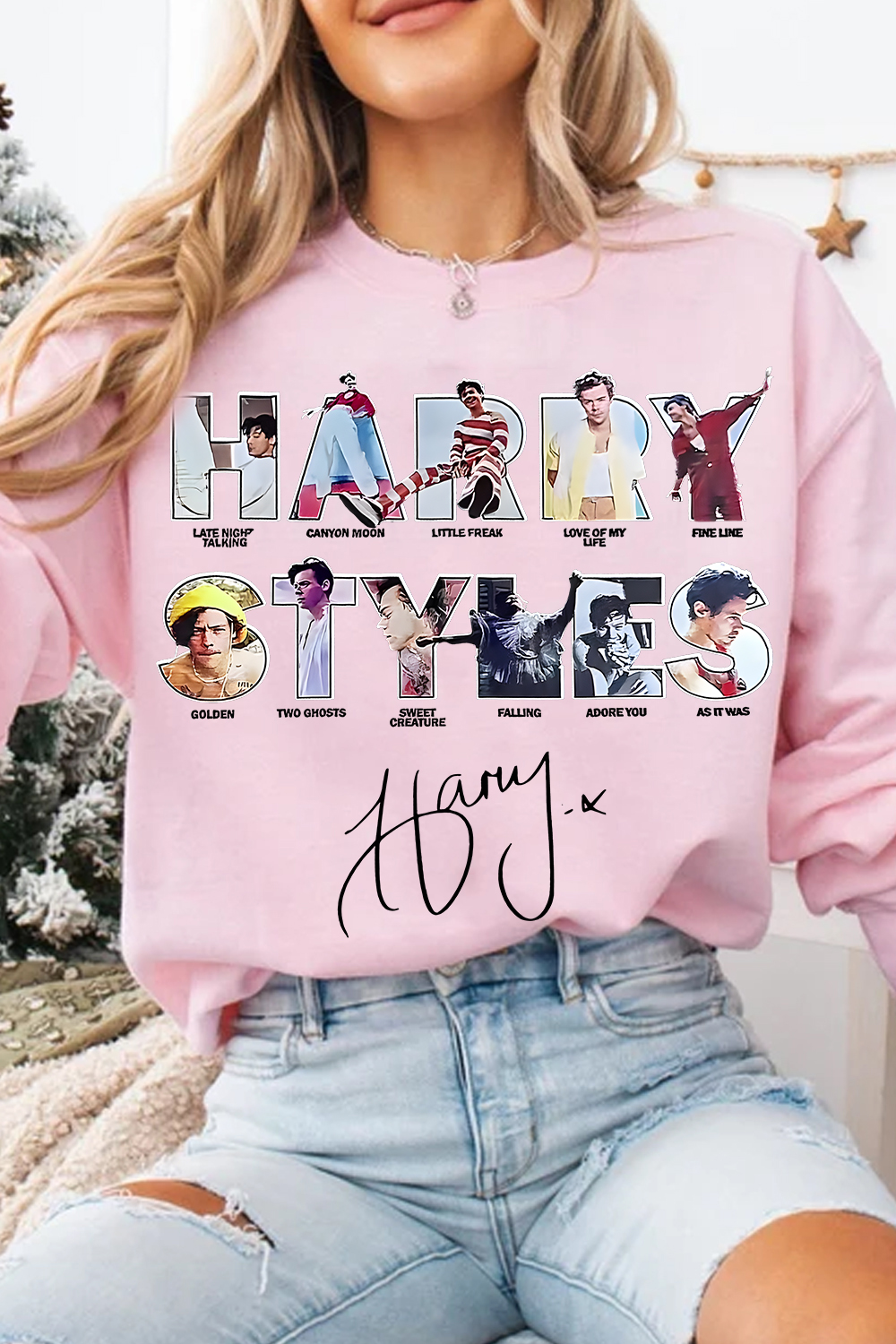 Harry Styles Album Sweatshirt