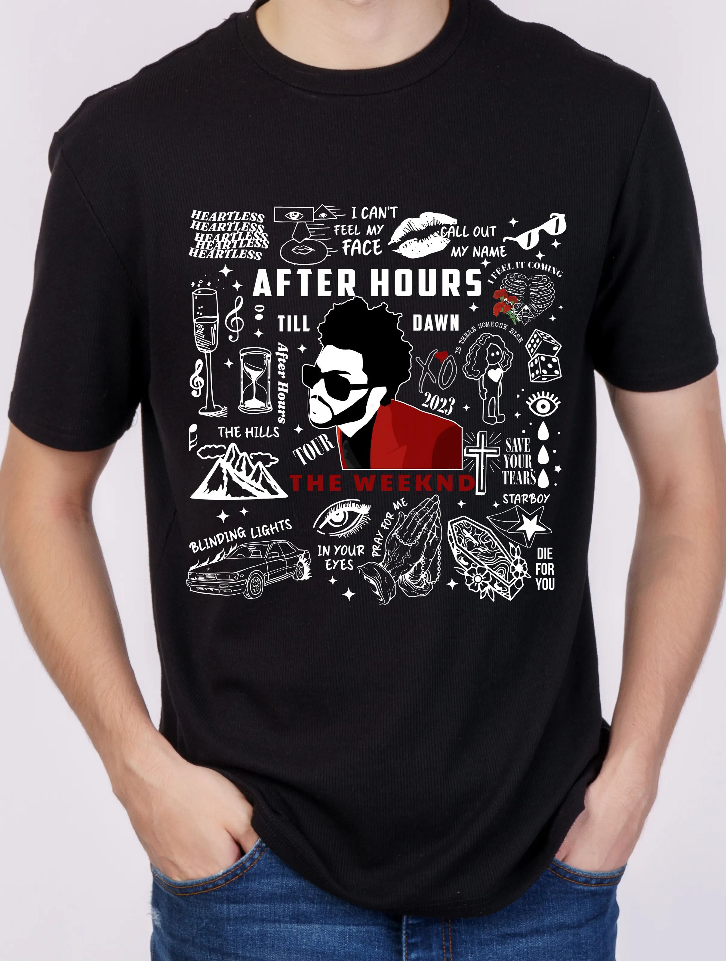 The Weeknd After Hours Til Dawn Shirt 2023-MEN