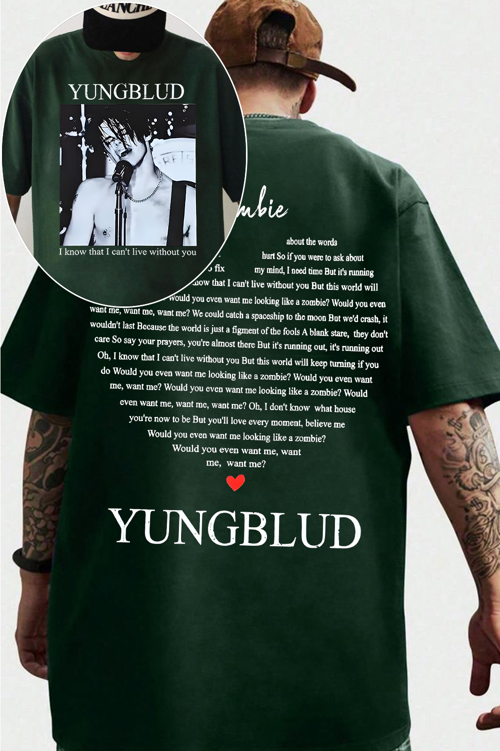 Yungblud & Zombie Shirt For Men