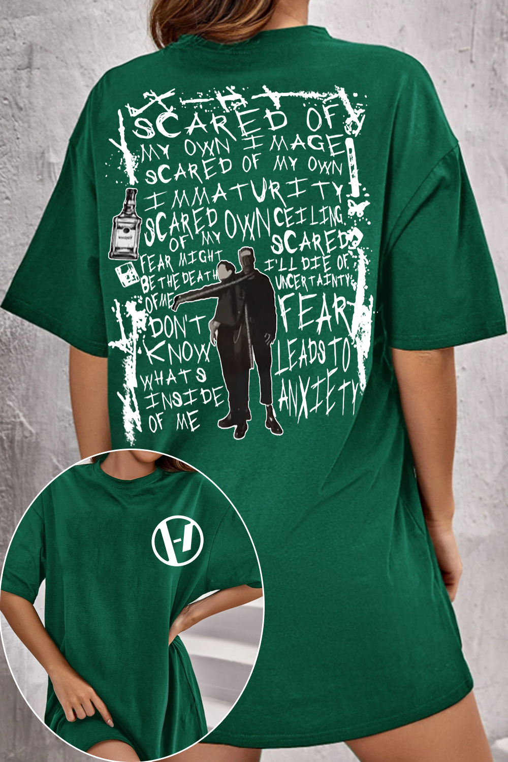 twentyonepilotsedit 2-sided printed women's shirt