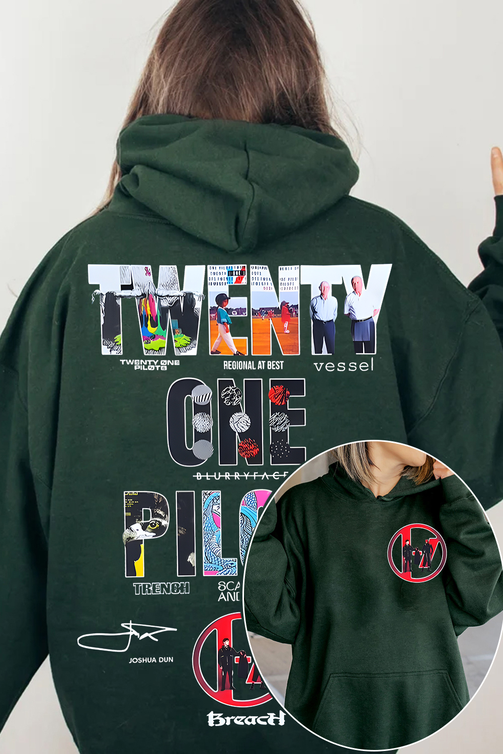 Twenty One Pilots Album Hoodie For Women