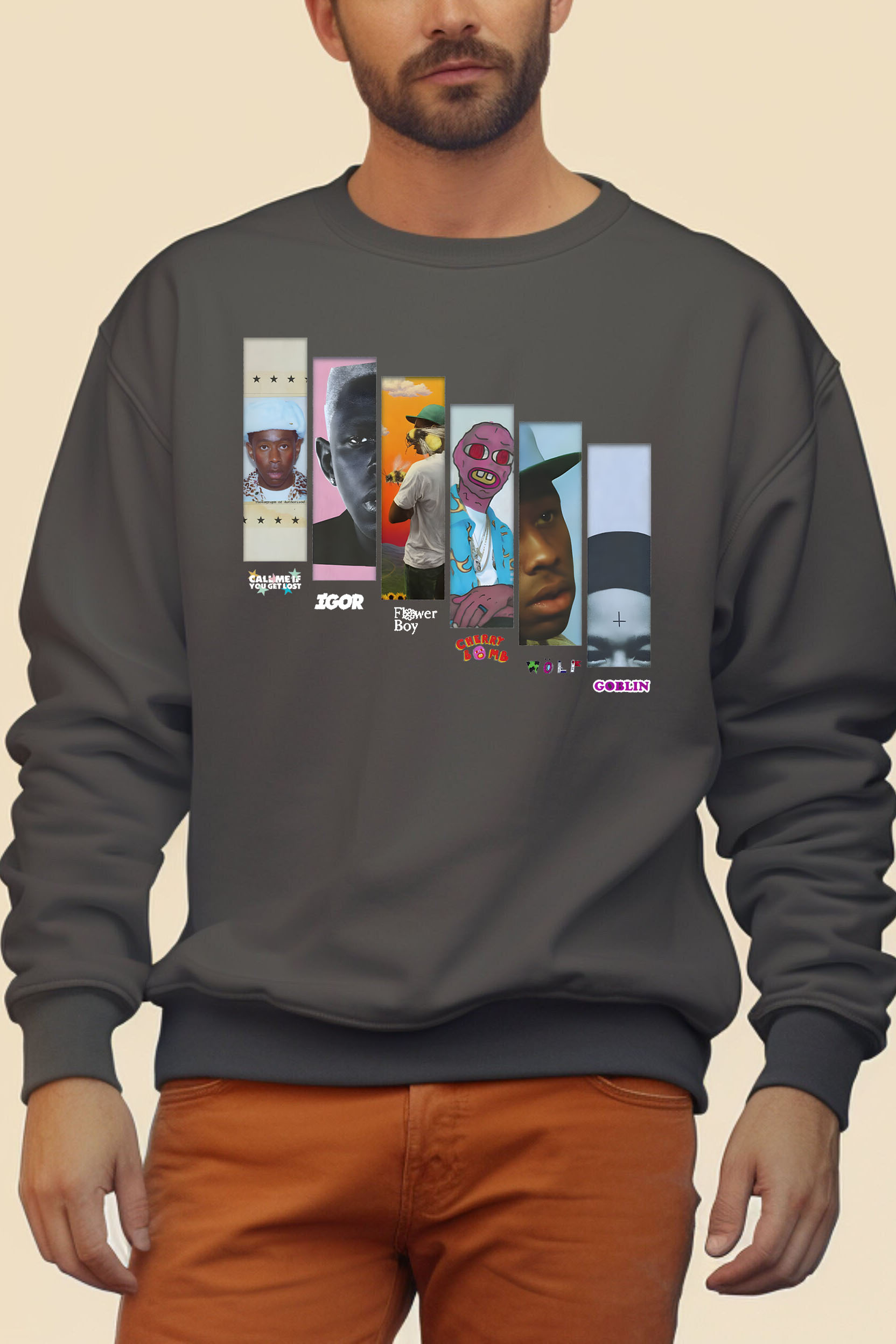 Tyler Merch �?Albums Version 9 �?Sweatshirt