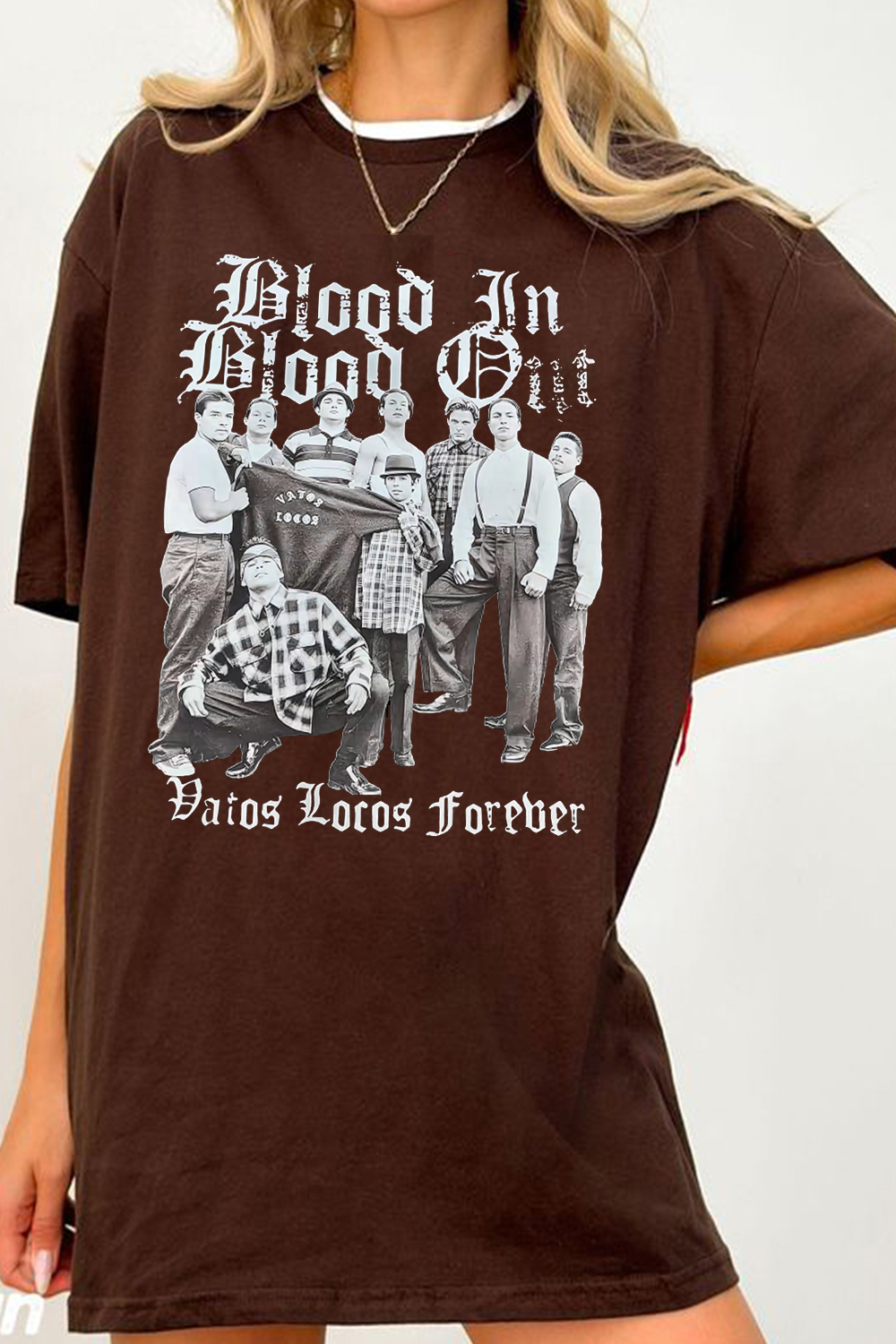Blood in, blood out women T-shirt