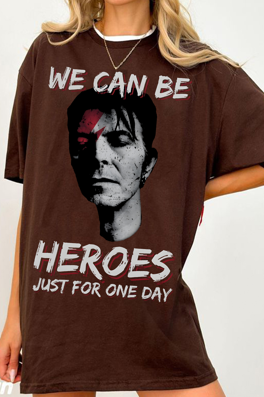 David Bowie We Can Be Heroes Women's T-Shirt