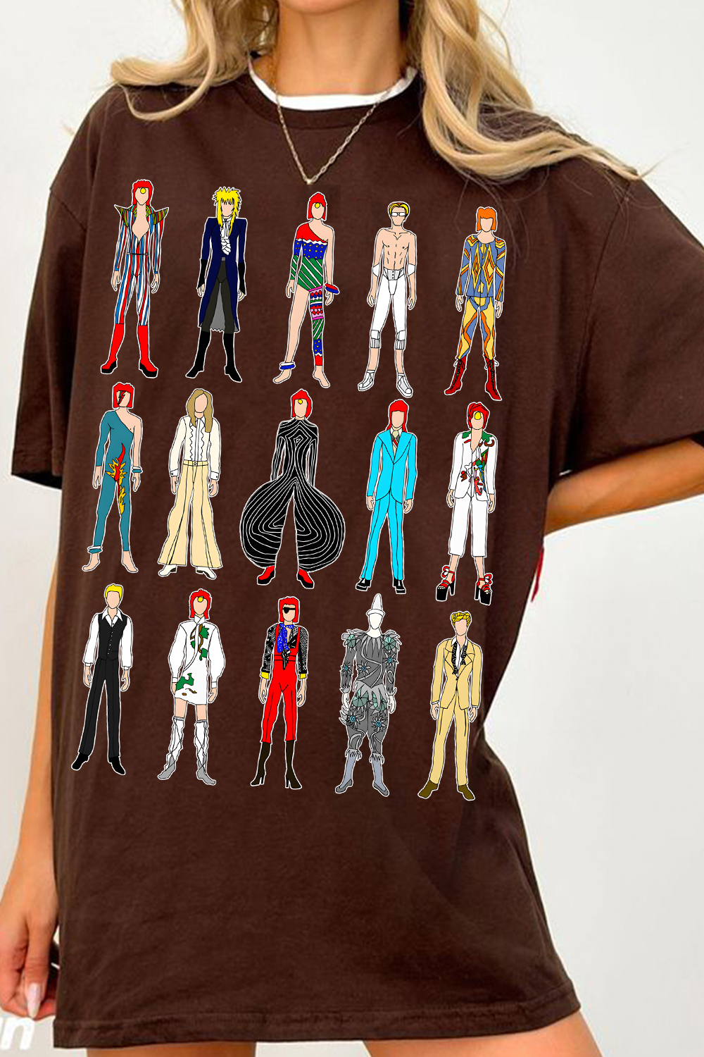 David Bowie Characters T-Shirt