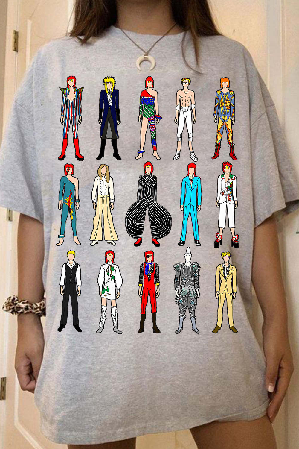David Bowie Characters T-Shirt