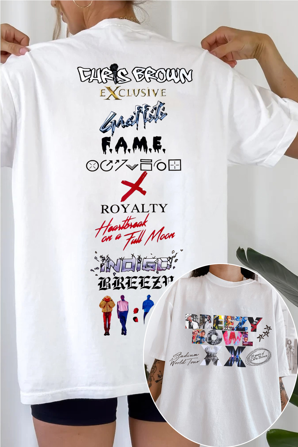 Breeze Bowl Journey front and back print T-shirt