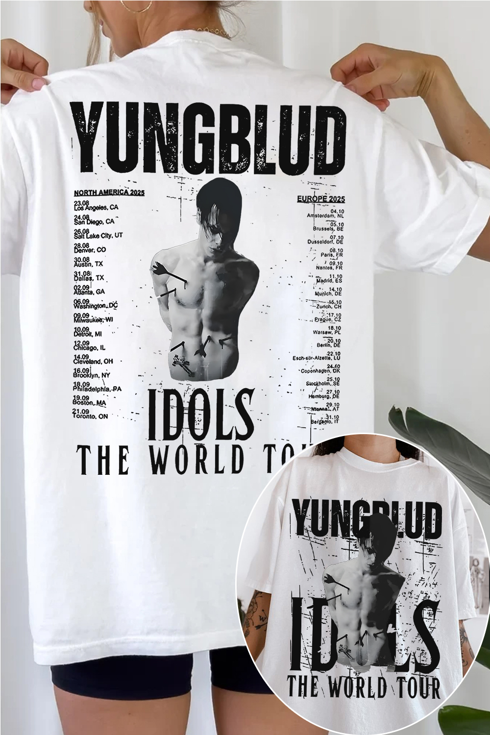 yungblud style  women shirt