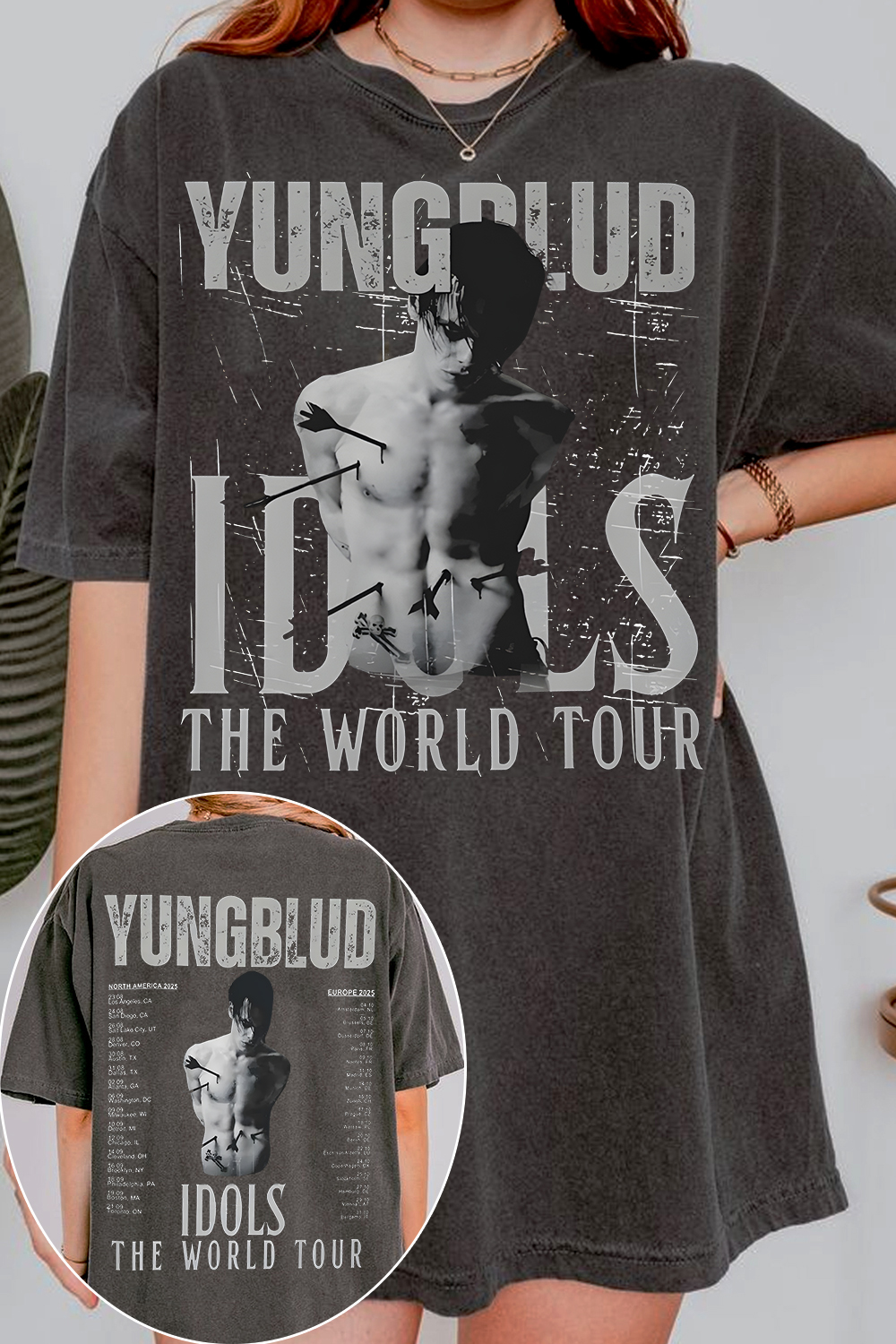 yungblud style  women shirt