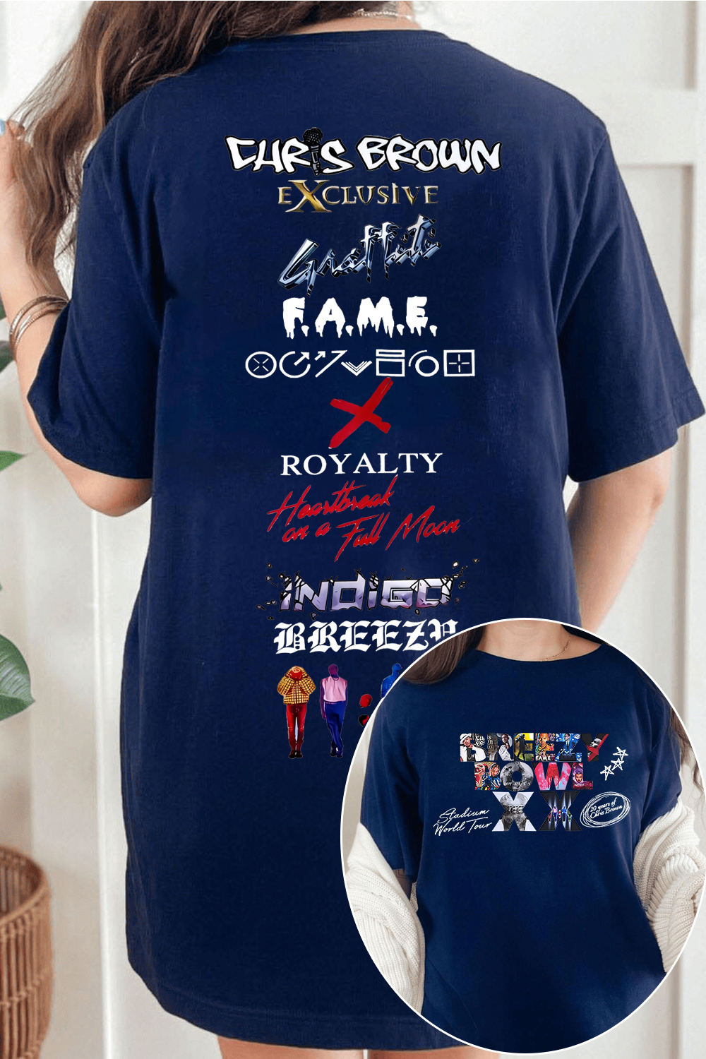 Breeze Bowl Journey front and back print T-shirt