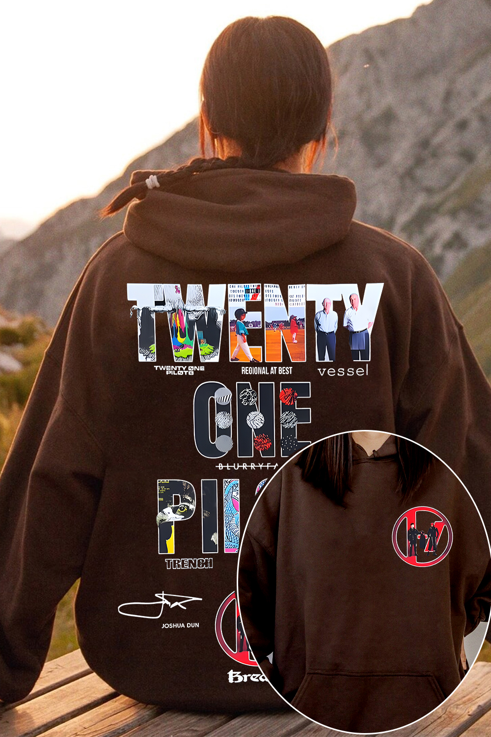 Twenty One Pilots Album Hoodie For Women