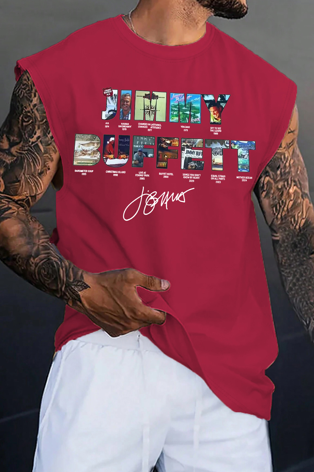 Jimmybuffett Men Tank