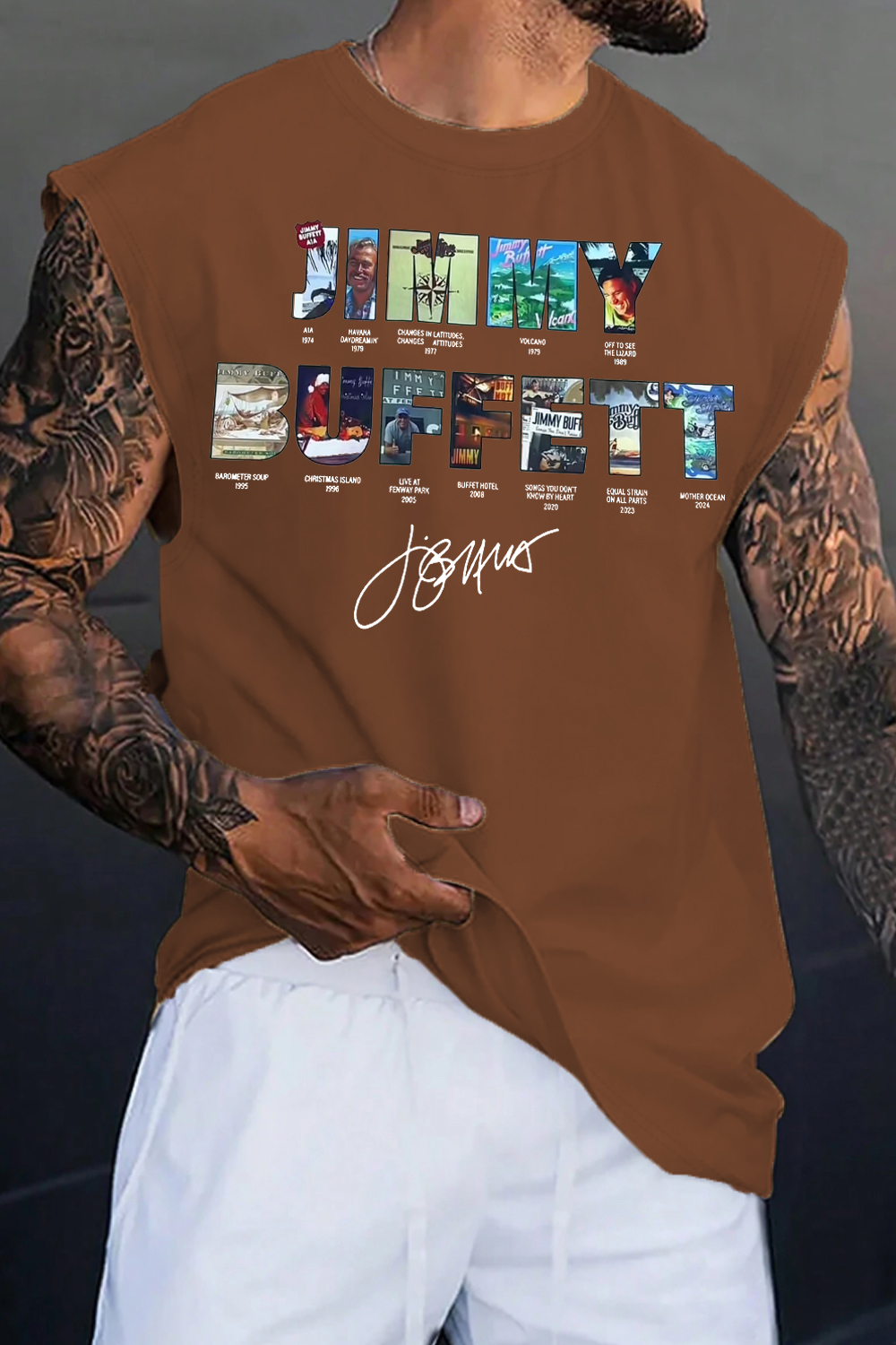 Jimmybuffett Men Tank