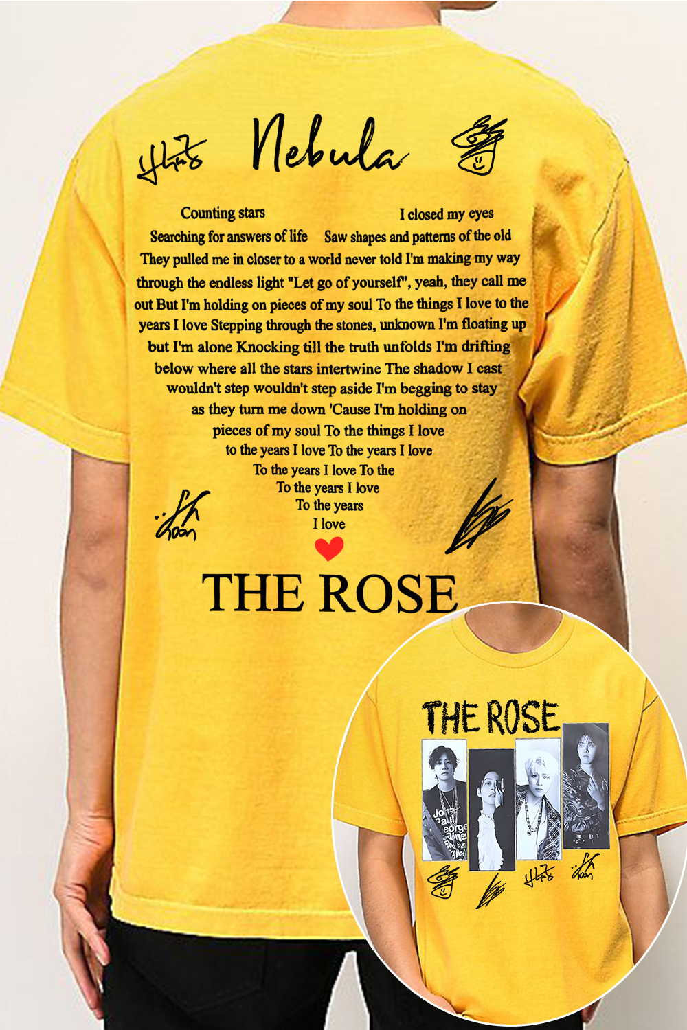 The Rose🥰 tee For Men