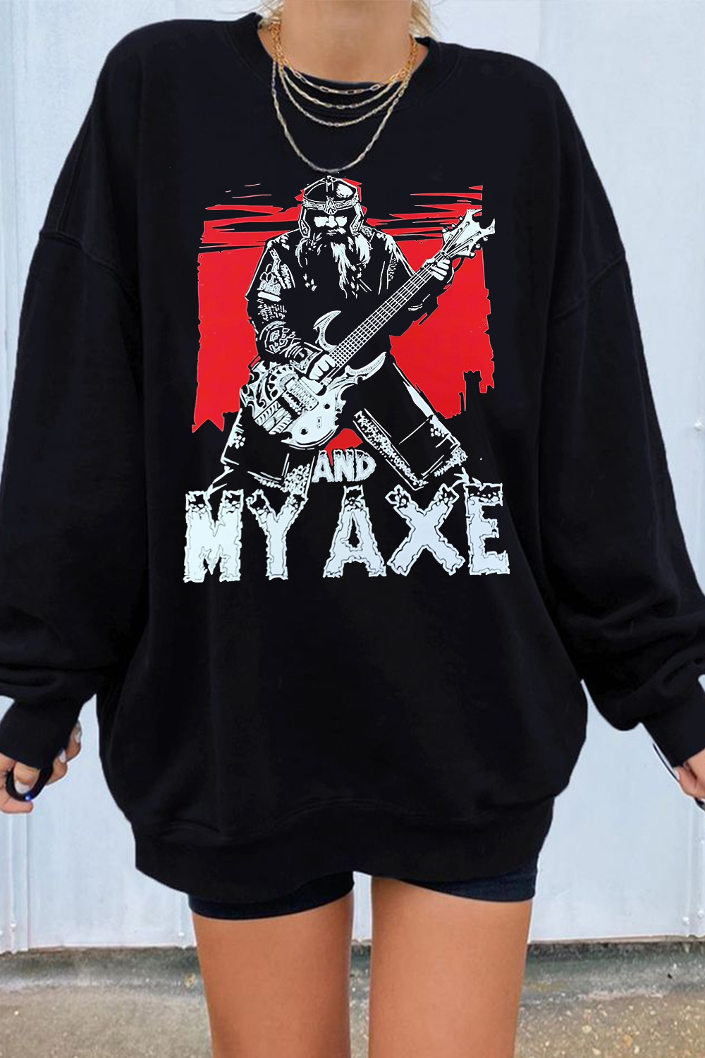 Gimli And My Axe Lord Of The Rings Vintage Women Sweatshirts