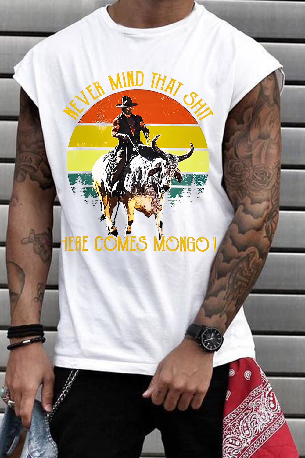 blazingsaddles Men's vest