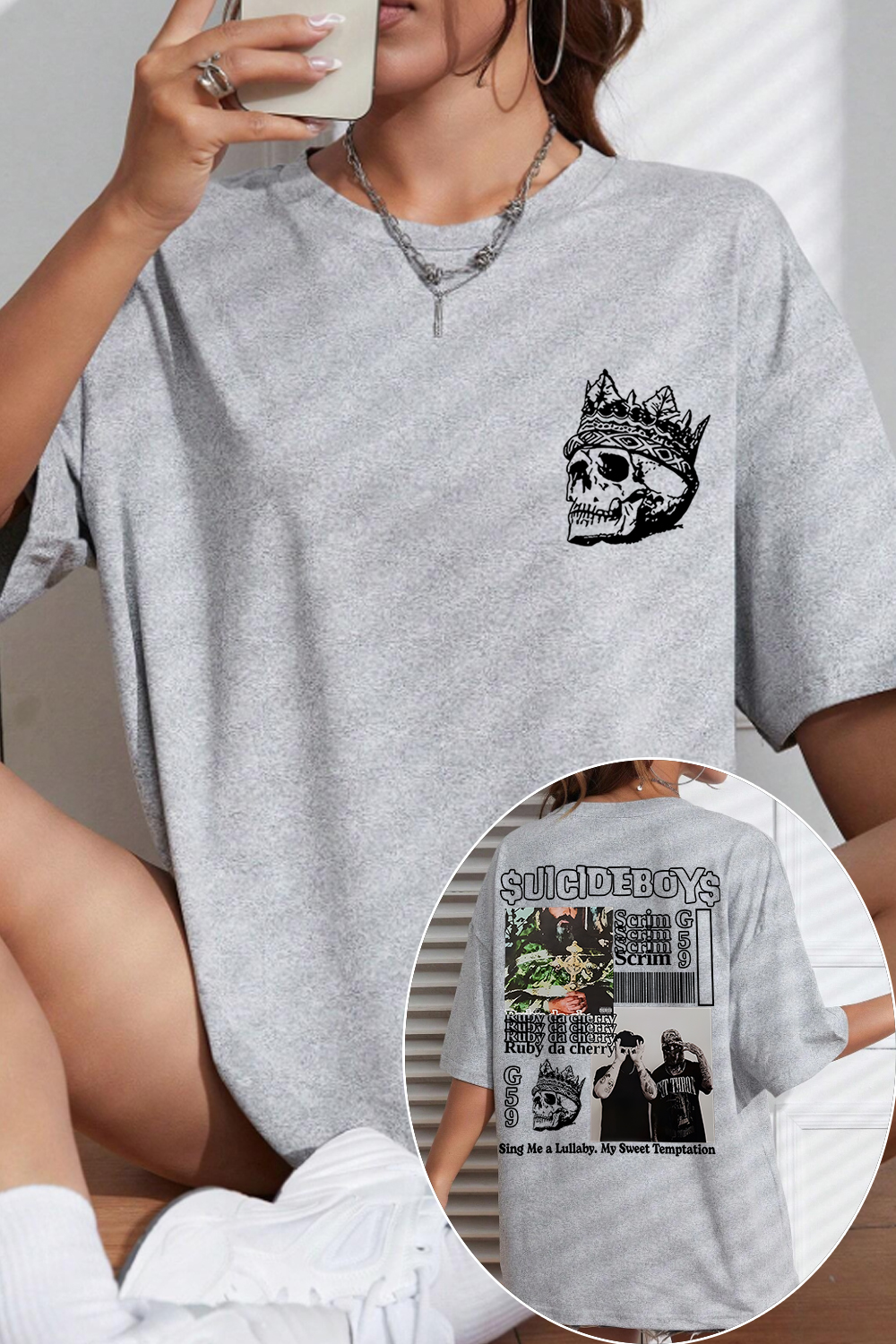 G59 2-sided printed WoMen TEE