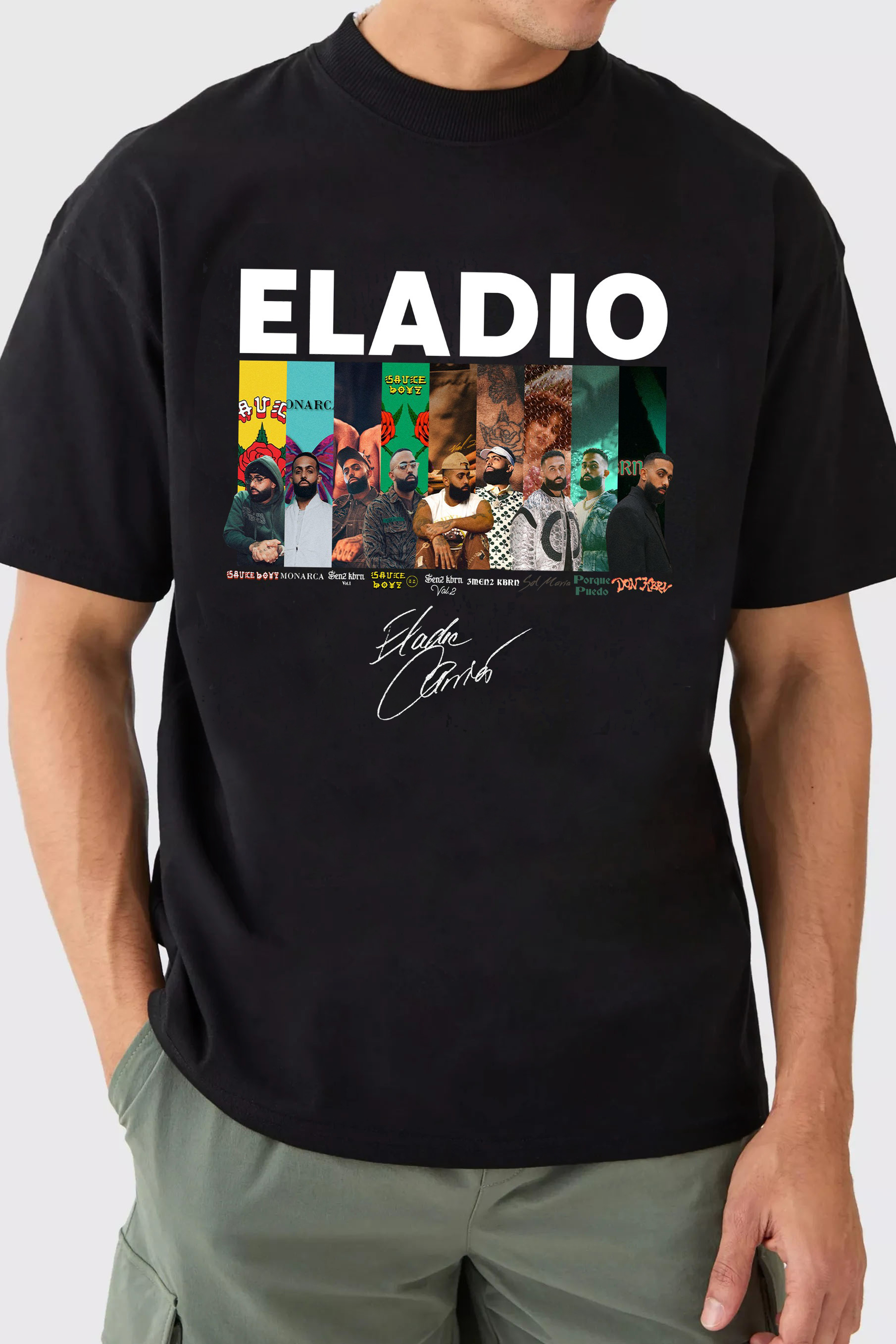 Graphic Album Eladio Shirt, Eladio Carrión Unisex T-Shirt 