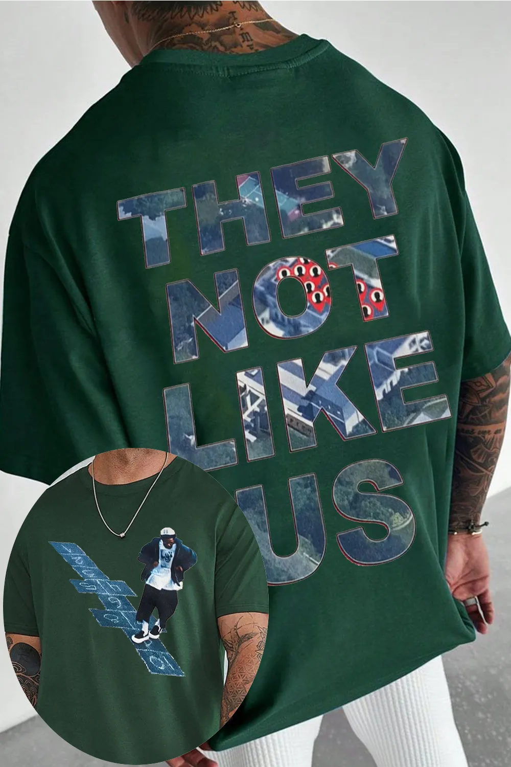 XXXTentacion double-sided printed men's short-sleeved T-shirt