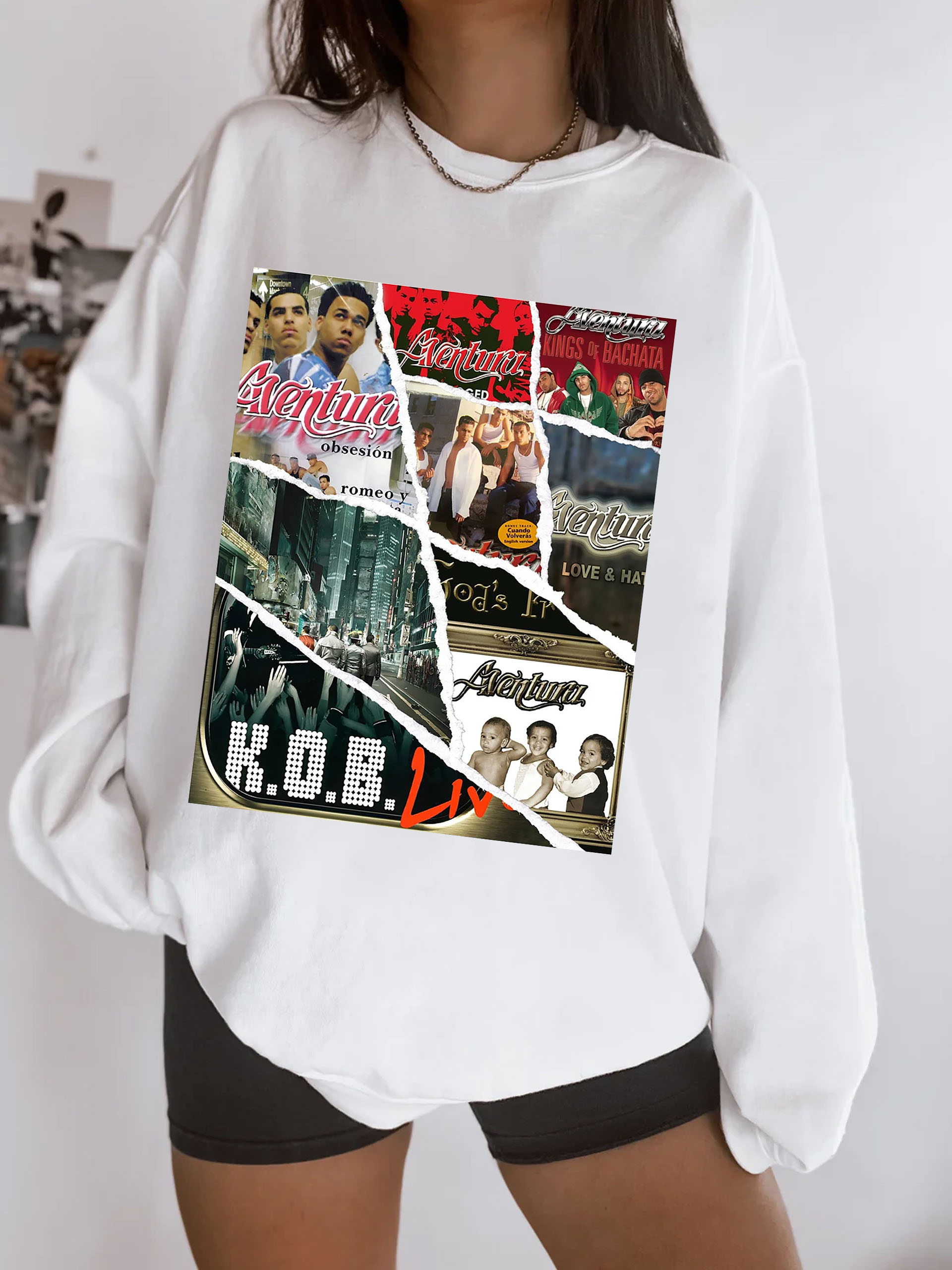 Cerrando Ciclos Tour Aventura Merch 2024 Romeo Santos Sweatshirt