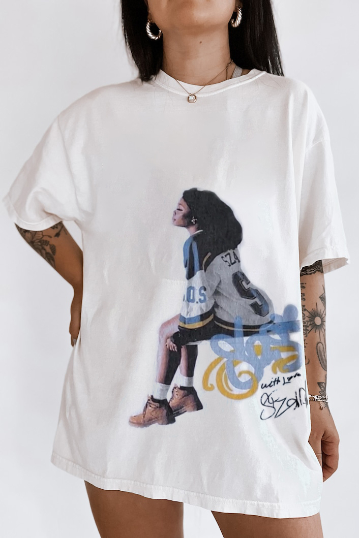 Sza high quality oversized tshirt