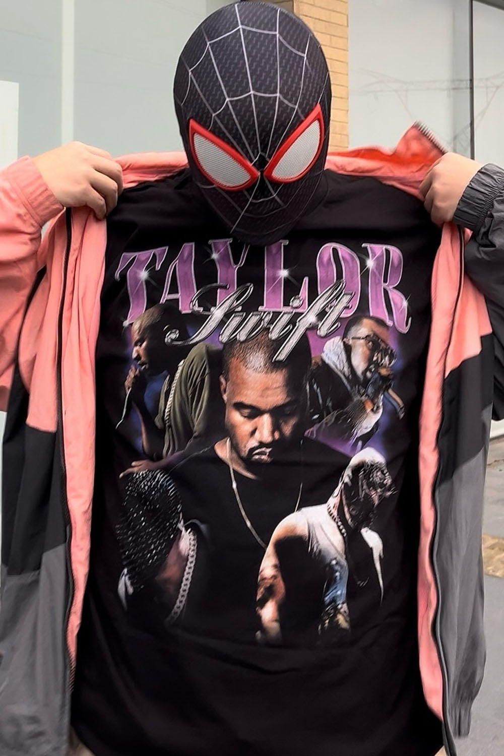 Hip-Hop Star Casual Print Round Neck Short-Sleeved T-Shirt