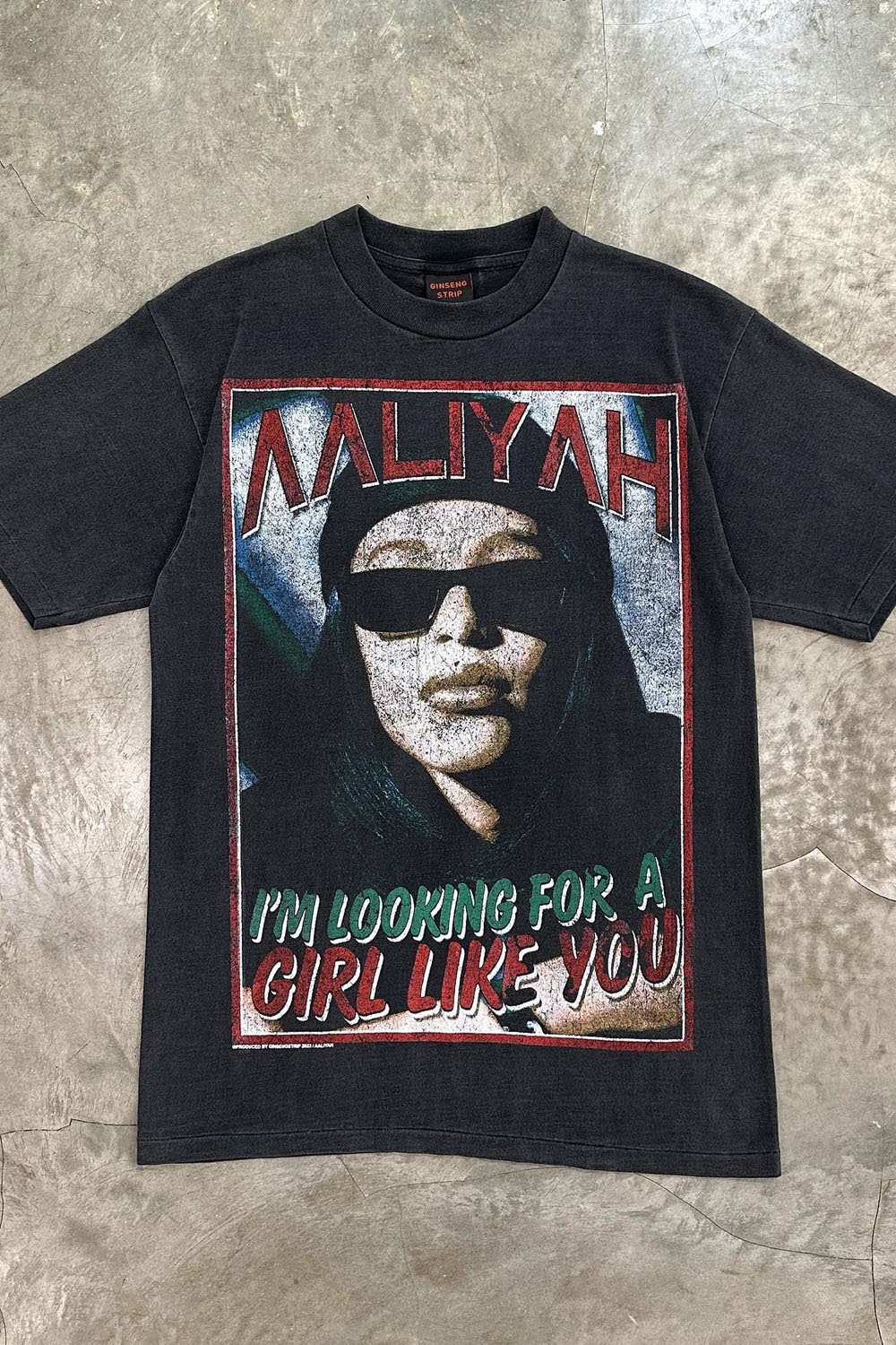 Hip-Hop Singer Personalized Front And Back Printed Round Neck Short-Sleeved T-Shirt