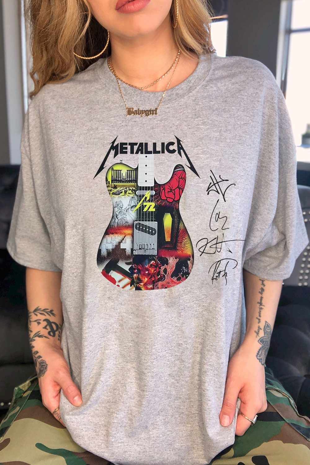 metallica 2025 Tee/Sweatshirt/Hoodie