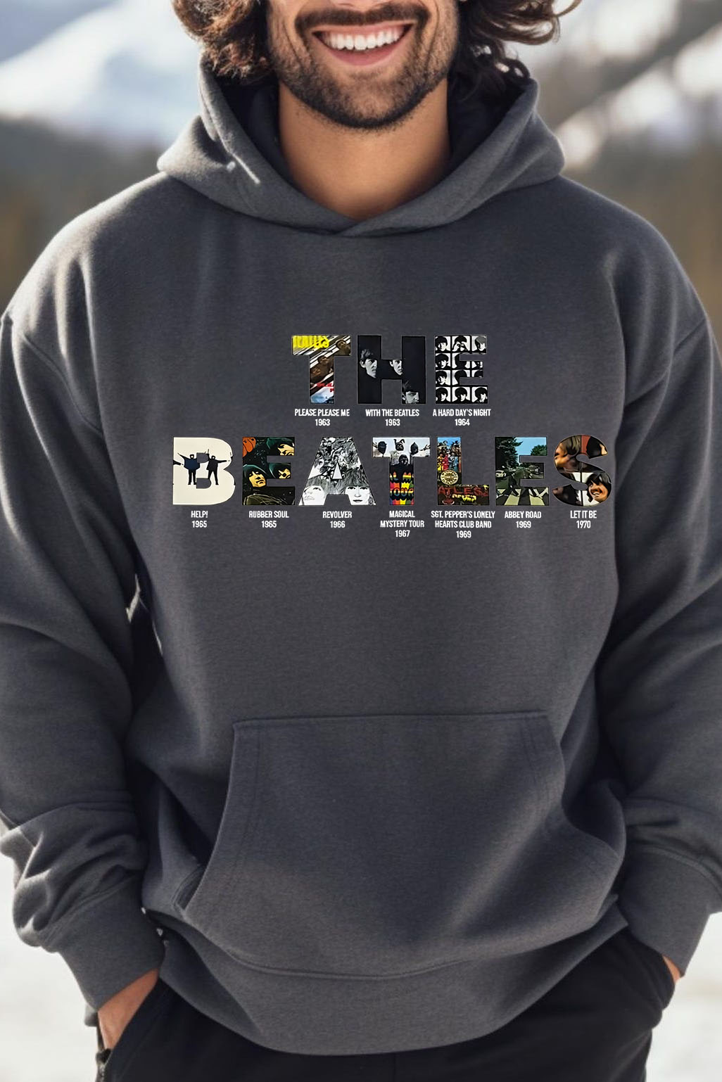 The Beatles Album men hoodie