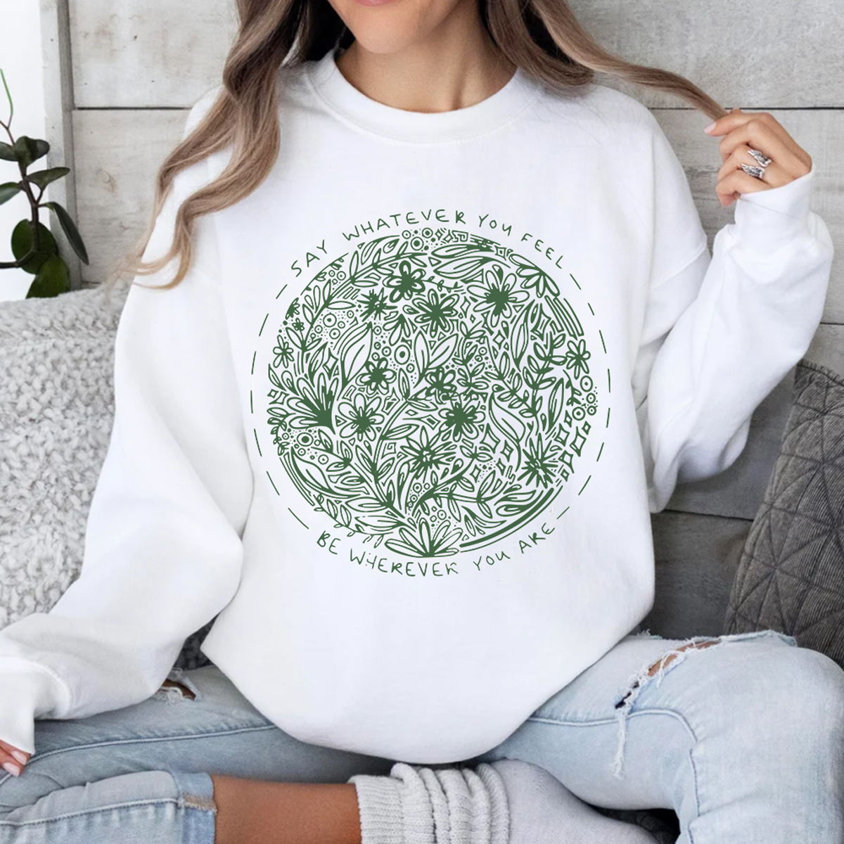 2 Sided Noah Kahan Stick Season Album Sweatshirt