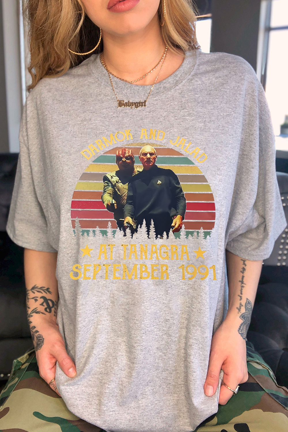 Darmok and Jalad At Tanagra September Startrek Tee For Women