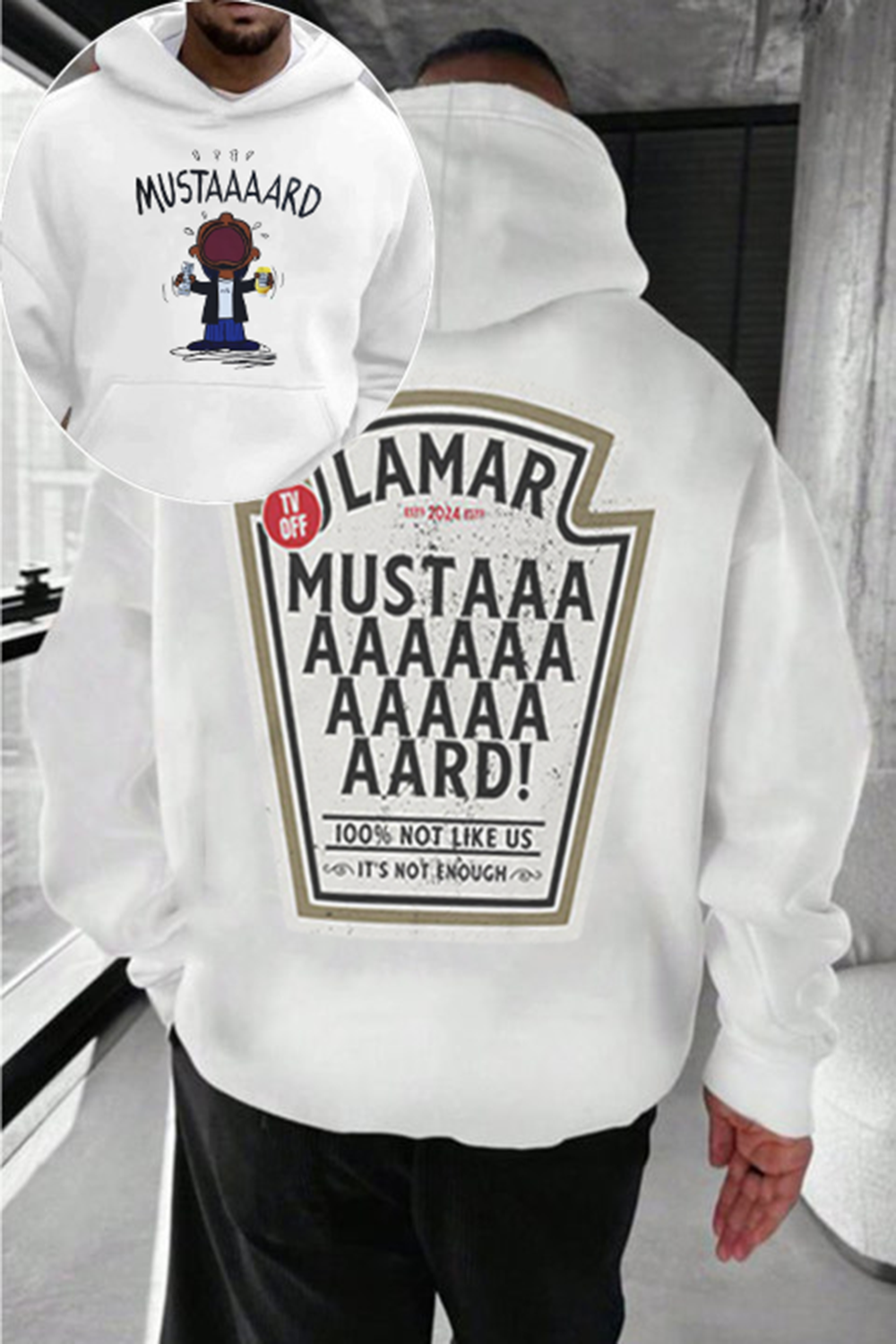 Kendrick Lamar  Mustaaaard 2 Sides Tee/Sweatshirt/Hoodie