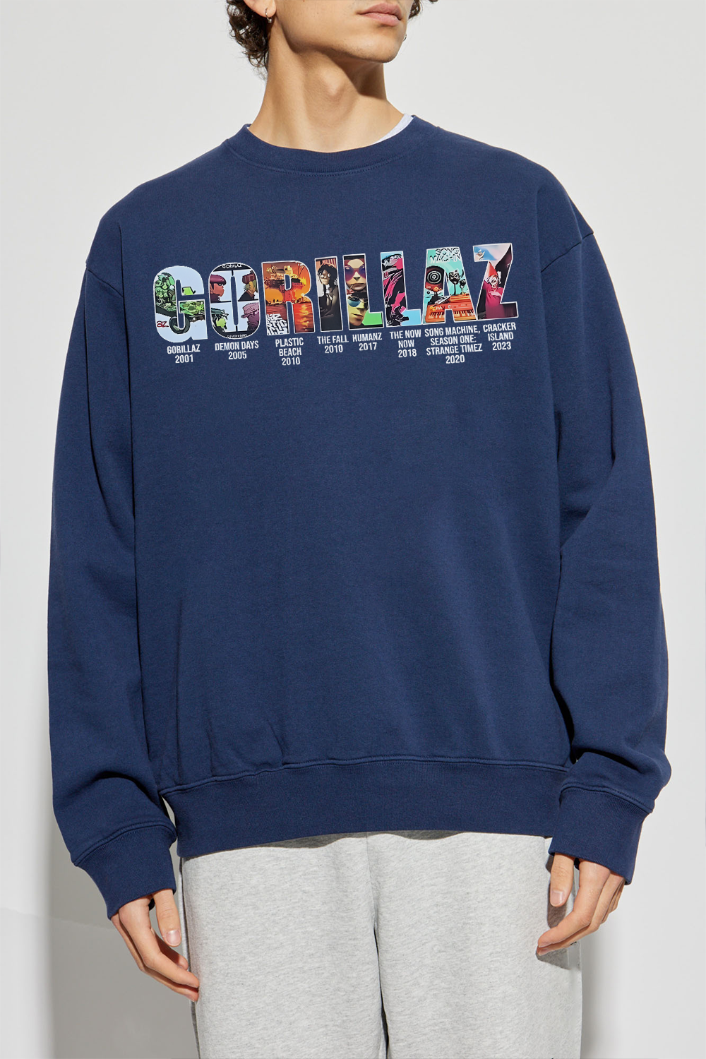 Gorillaz Fans Men Sweatshirt