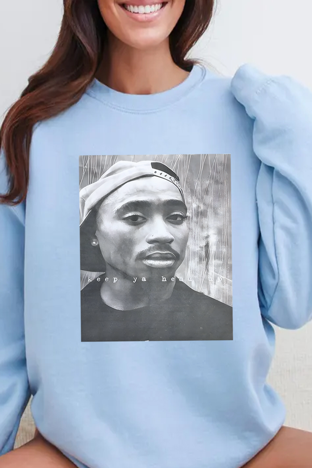 2Pac 90s Rappers Graphic sweatshirt For Women