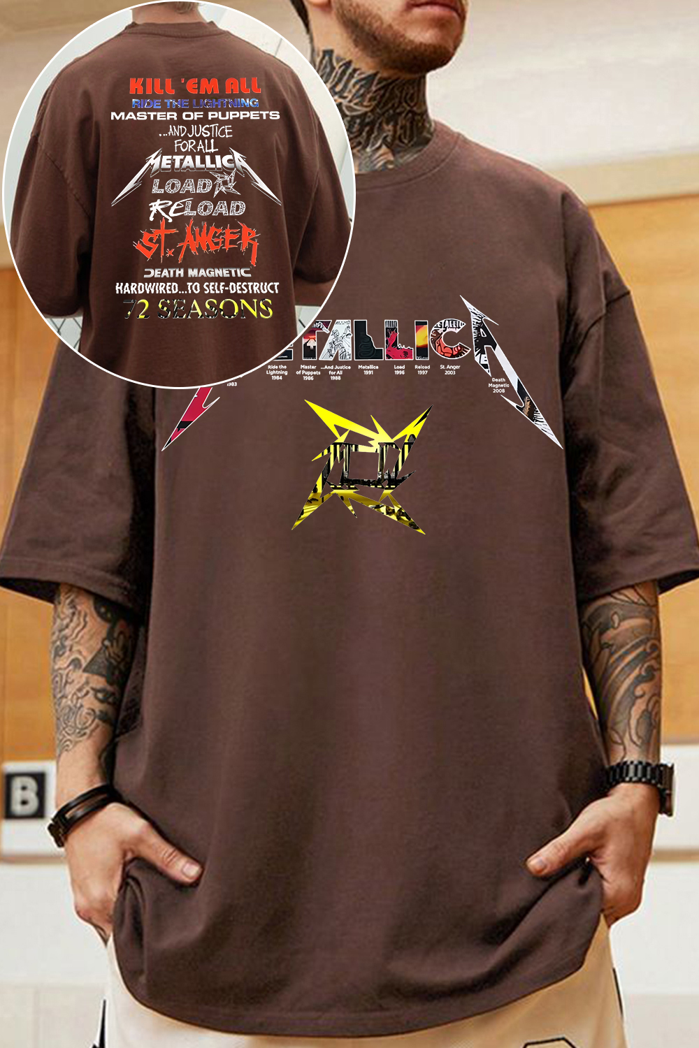 Metallica's fan TEE