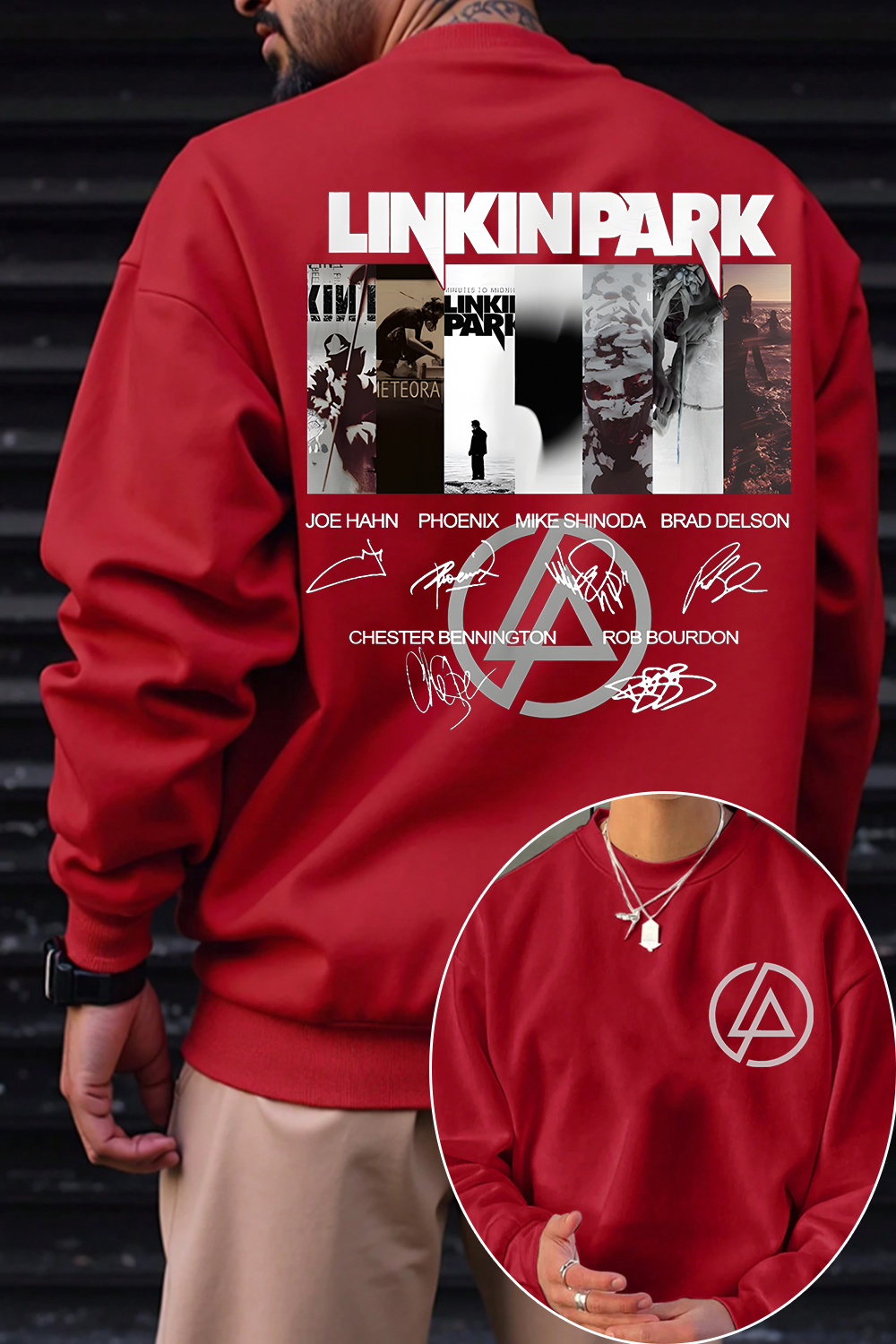 LP Logo Signatures Sweatshirt - Men