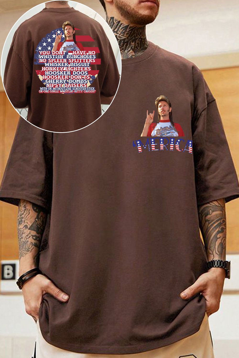 4th of July 2-sided T-shirt