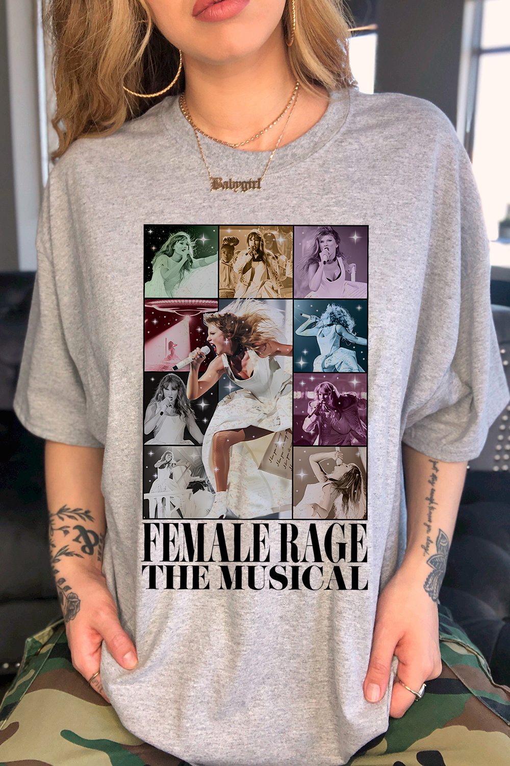 Taylor Swift Female Rage The Musical Shirt