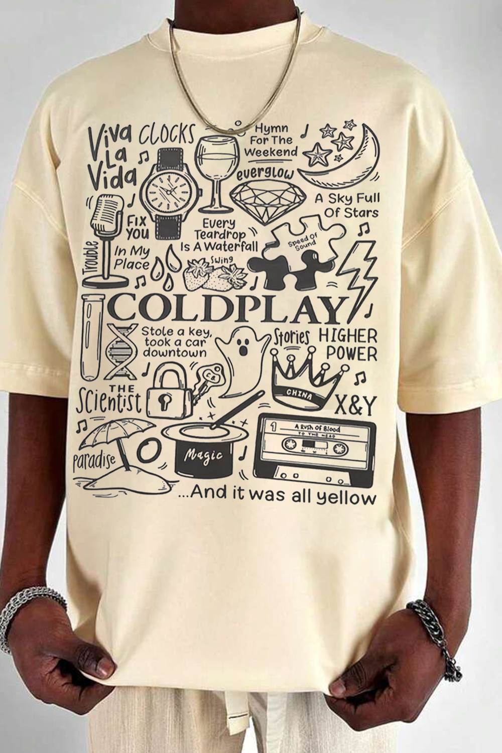 coldplay  shirt